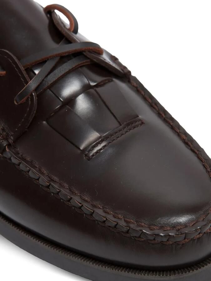 Hereu Saler Nautic loafers met veters Bruin - Foto 2