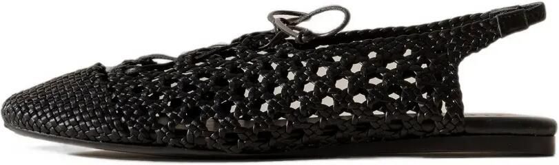 Hereu Sardana geweven sandalen Zwart