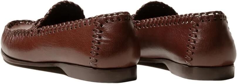 Hereu Sastre Supple Shiny leren loafers Bruin - Foto 3