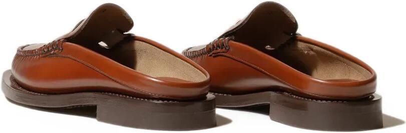Hereu Sineu flat mules Bruin - Foto 4
