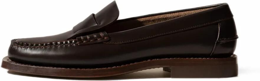 Hereu Sineu loafers met verweven detail Bruin