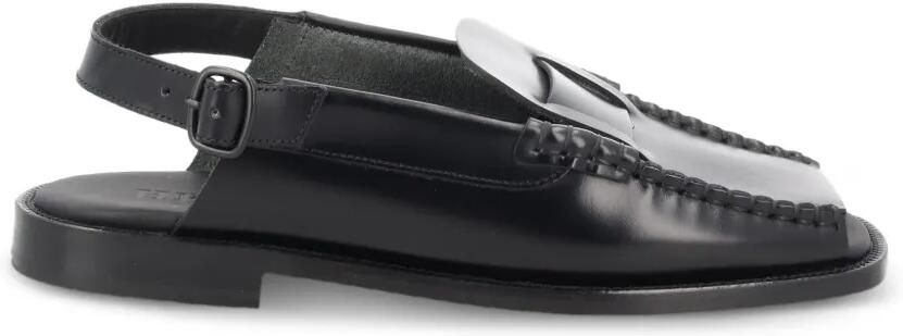 Hereu Sisa slingback sandalen Zwart - Foto 2