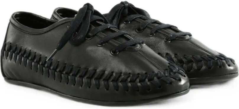 Hereu Sneakers met gestikte afwerking Zwart - Foto 2