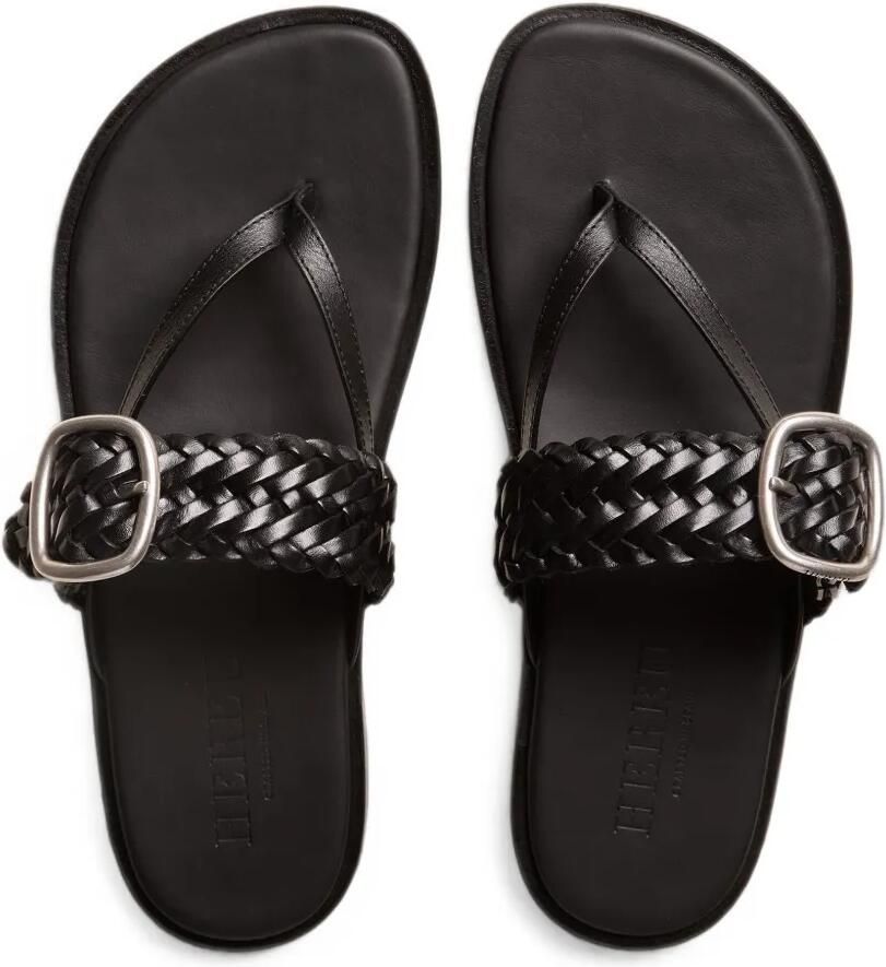 Hereu Tanca sandalen met geweven ceintuur Zwart - Foto 2