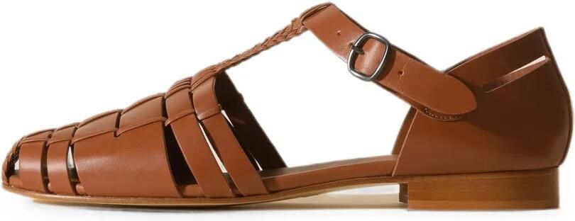 Hereu Vedra geweven sandalen Bruin