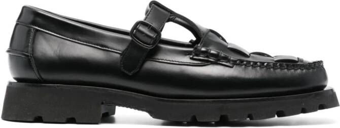 Hereu Leren loafers Zwart