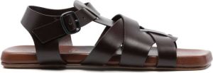 Hereu Leren sandalen Bruin
