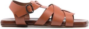 Hereu Leren sandalen Bruin