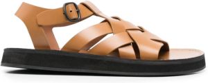 Hereu Leren sandalen Bruin