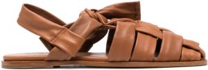 Hereu Leren sandalen Bruin
