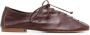 Hereu Leren veterschoenen Bruin - Thumbnail 1