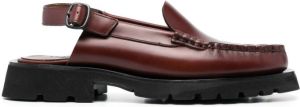 Hereu Loafers met uitgesneden detail Bruin