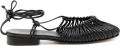 Hereu Mantera leren sandalen Zwart - Zwart