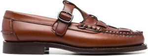 Hereu Maqueda leren loafers Bruin