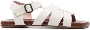 Hereu Pesca sandalen met T-bandje Beige