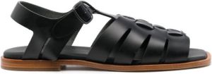 Hereu Pesca sandalen met T-bandje Zwart
