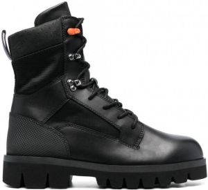 Heron Preston Army boots met veters Zwart