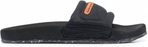 Heron Preston Slippers met logopatch Zwart