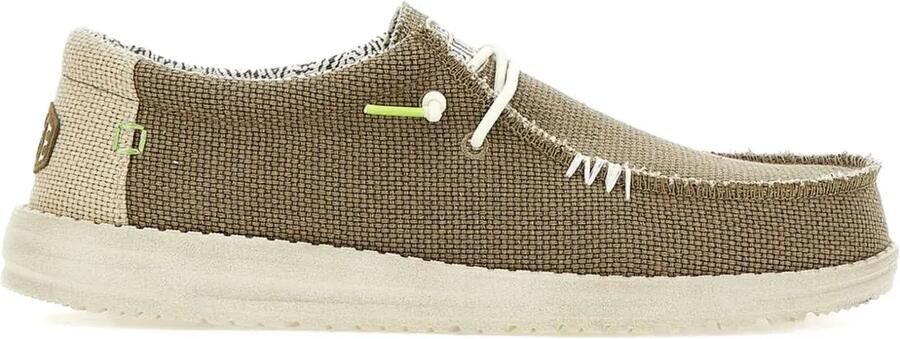 Hey Dude Veterschoenen met ronde neus Grijs