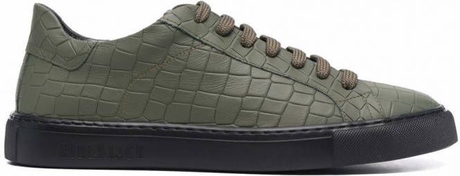 Hide&Jack Essence Croco sneakers Groen