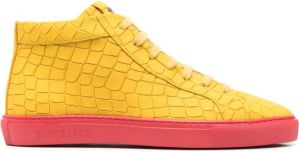 Hide&Jack Essence high-top sneakers Geel