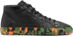 Hide&Jack Essence high-top sneakers Zwart