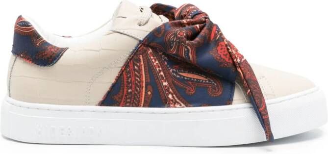 Hide&Jack Essence Foulard sneakers Beige