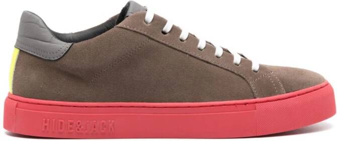 Hide&Jack Essence Oil sneakers Bruin