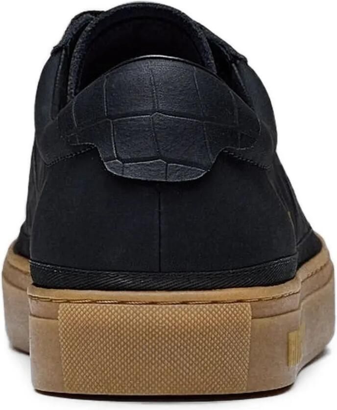 Hide&Jack Sneakers met krokodillen-reliëf Zwart - Foto 3