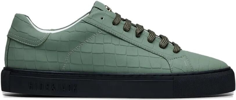 Hide&Jack Essence Croco sneakers Groen