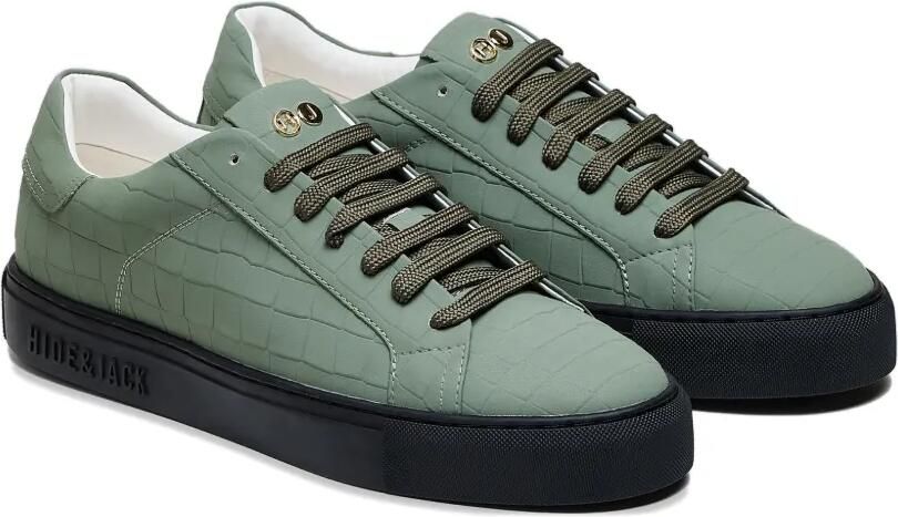 Hide&Jack Essence Croco sneakers Groen - Foto 4