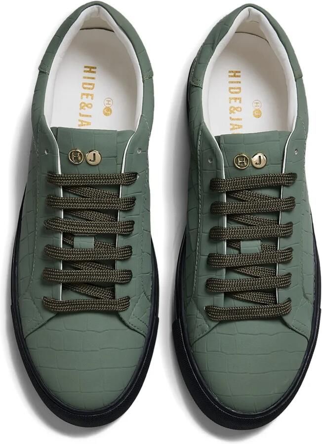 Hide&Jack Essence Croco sneakers Groen - Foto 2