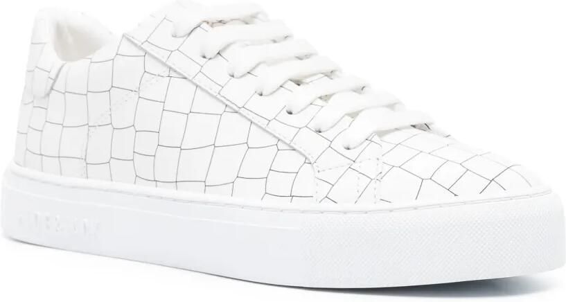 Hide&Jack Essence Croco sneakers met textuur Wit - Foto 3