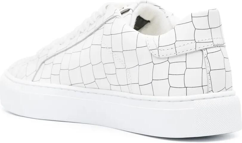 Hide&Jack Essence Croco sneakers met textuur Wit - Foto 2