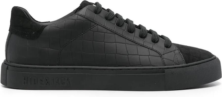 Hide&Jack Essence Double sneakers Zwart