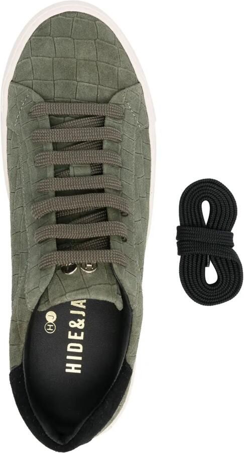 Hide&Jack Essence Flute sneakers Groen - Foto 2
