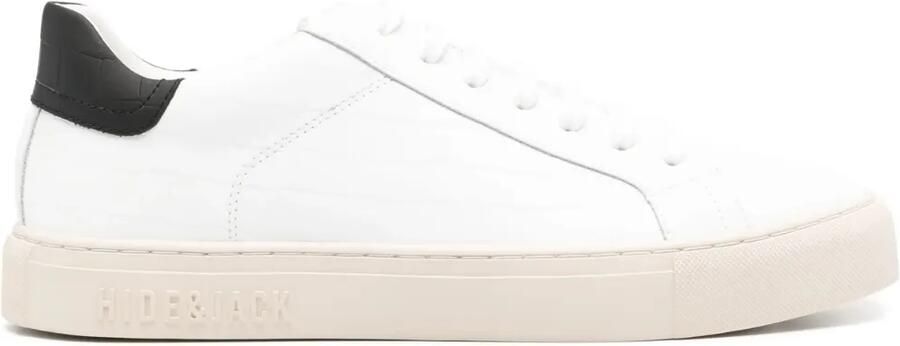 Hide&Jack Essence leren sneakers Wit