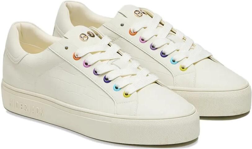 Hide&Jack Leren sneakers Beige - Foto 4