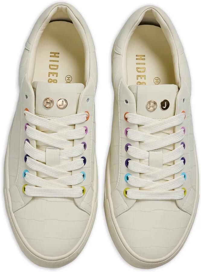 Hide&Jack Leren sneakers Beige - Foto 2