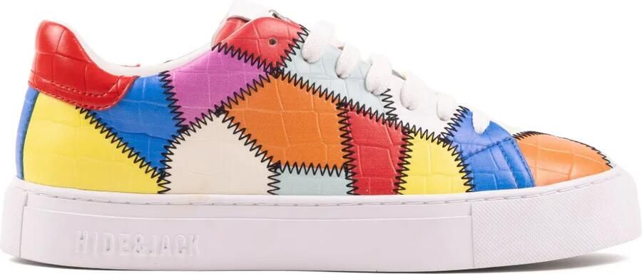 Hide&Jack Leren sneakers Oranje
