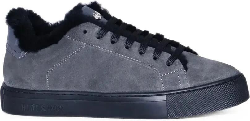 Hide&Jack Oil gevoerde sneakers Grijs