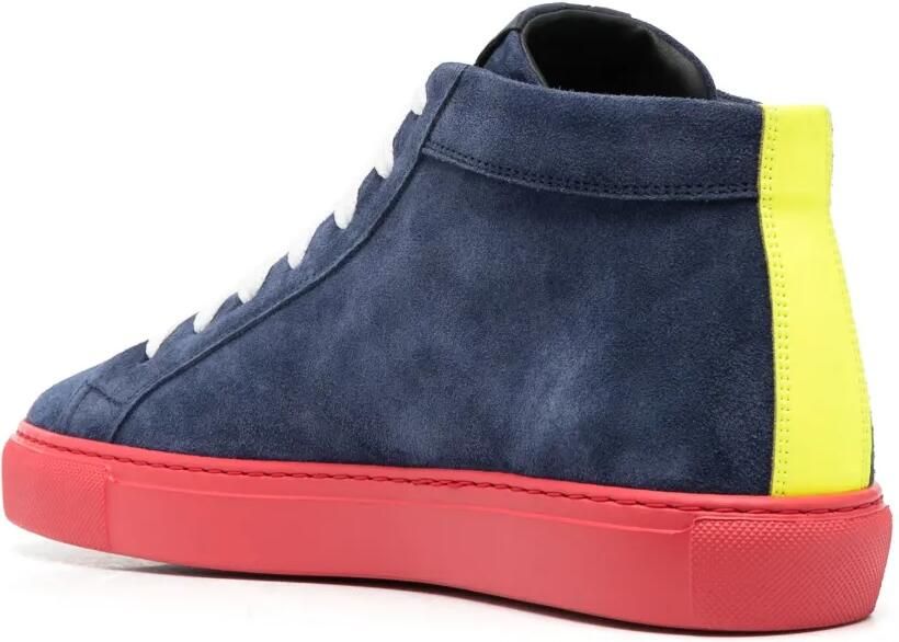 Hide&Jack Oil high-top sneakers Blauw - Foto 2