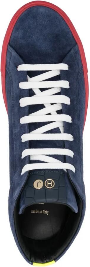 Hide&Jack Oil high-top sneakers Blauw - Foto 3
