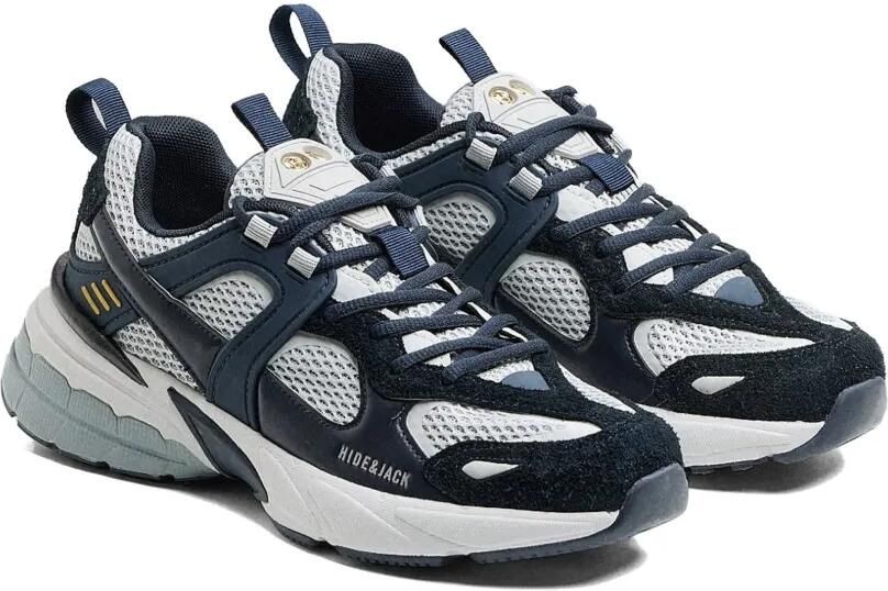 Hide&Jack Sneakers met mesh vlakken Blauw - Foto 5