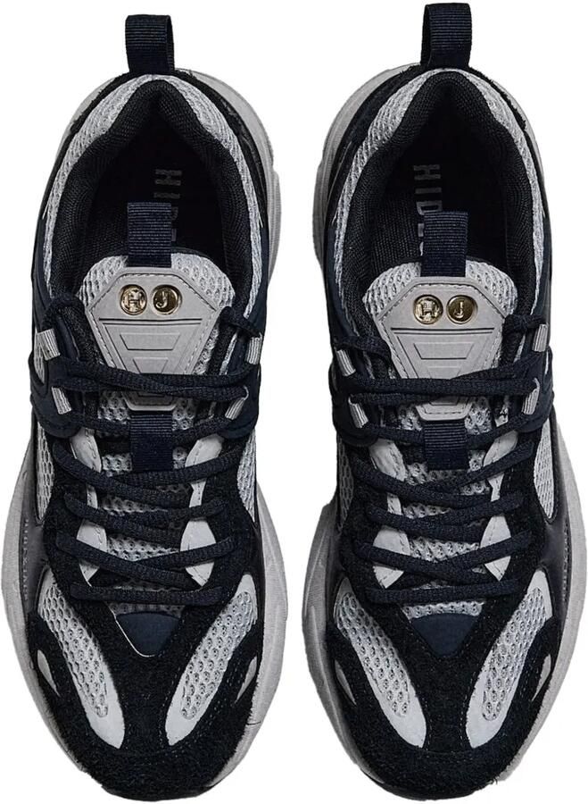 Hide&Jack Sneakers met mesh vlakken Blauw - Foto 4