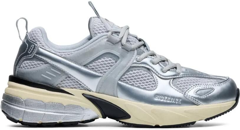 Hide&Jack Running 1000 sneakers met vlakken Zilver