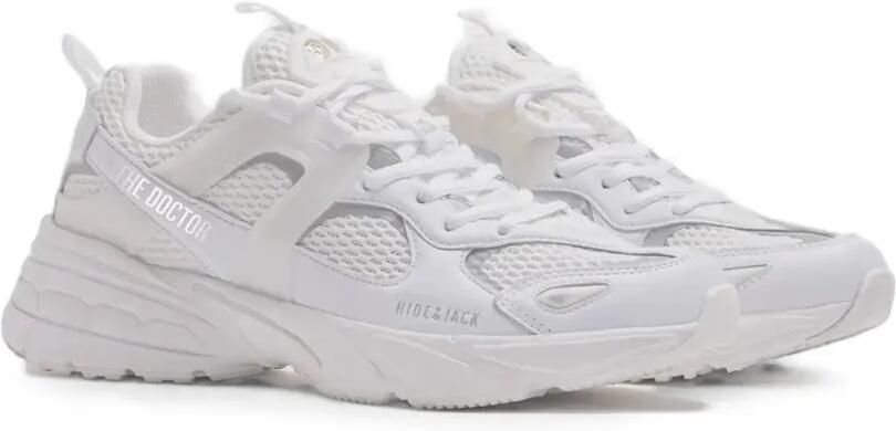 Hide&Jack Running 2000 Giorgio Petrosyan low-top sneakers met ronde neus Wit - Foto 4
