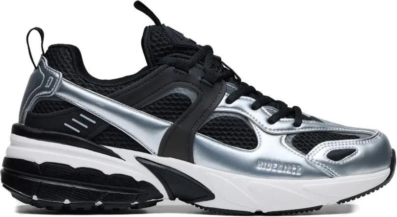 Hide&Jack Running 2000 metallic sneakers Zilver