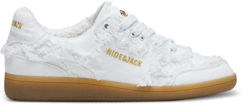 Hide&Jack Shaggy sneakers met franje Wit