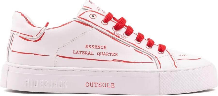Hide&Jack Sky Construction sneakers Wit